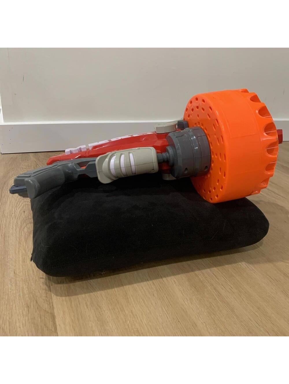 NERF N-Strike Megalodon Mega Blaster w/ 20 Round Drum Tested No Darts - Picture 8 of 8